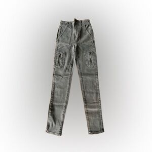 American Eagle Outfitters Green Skinny Jeans - Size OO SHORT